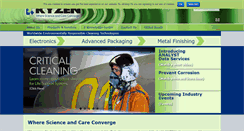 Desktop Screenshot of kyzen.com